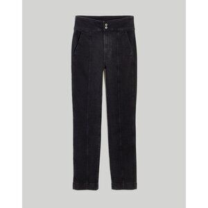 Madewell High-Rise Tuxedo Edition Black Denim Pants Size‎ 26